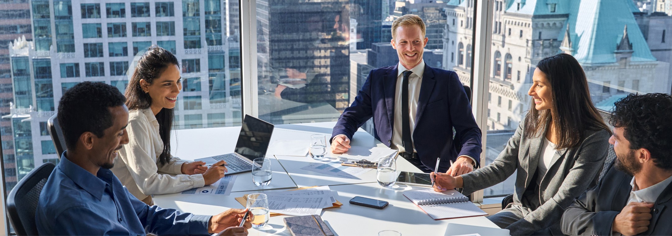 Advisors reviewing an M&A transaction